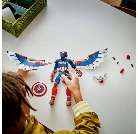 Lego Marvel 76296 Sestavitelná figurka: Nový Kapitán Amerika