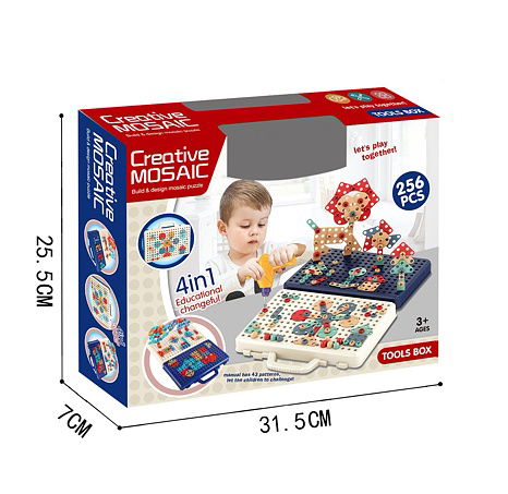 Bavytoy Šroubovací stavebnice s vrtačkou