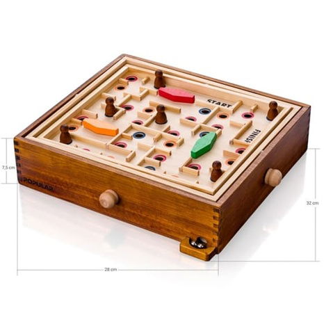 Labyrint naklápěcí s kuličkou