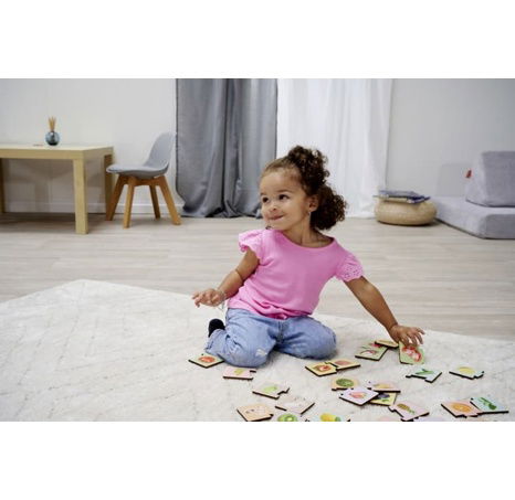 Montessori Puzzle ovoce a zelenina