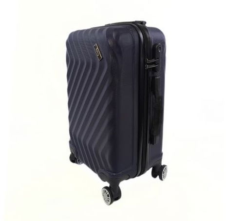 Bavy Cestovní kufr skořepinový 20" Waves Navy