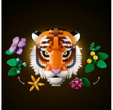 LEGO® Art 31217 Kolekce zvířat – Tygr