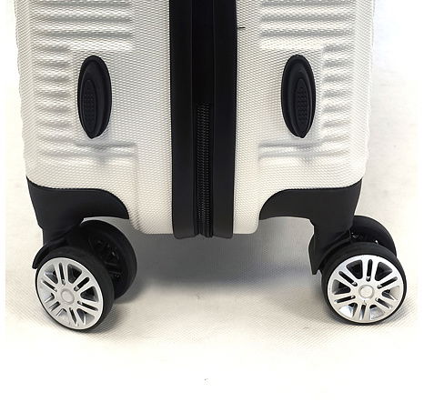 Bavy Cestovní kufr skořepinový 24" Circle White