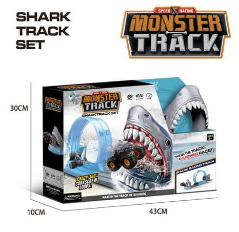 Bavytoy Žraločí dráha s autem