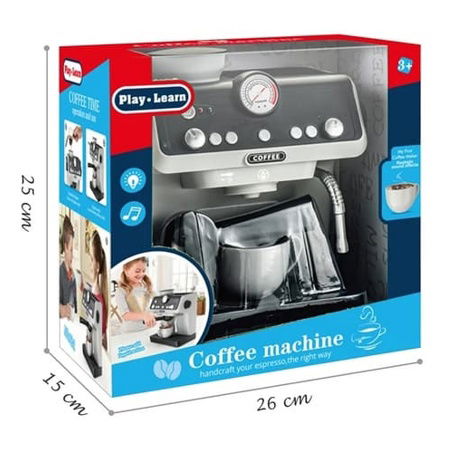 Bavytoy Dětský pákový kávovar - set