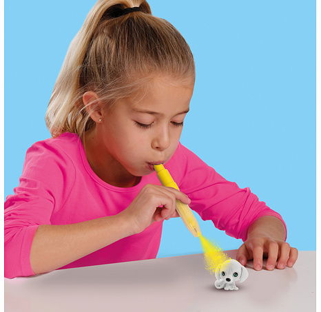 Foukací fixy - 3 štěňátka