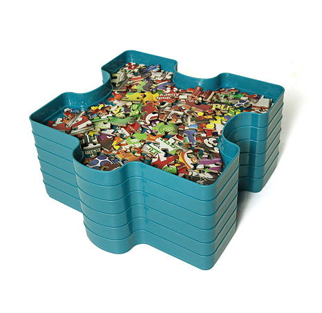 Bavytoy Stohovací boxy na puzzle 6 ks