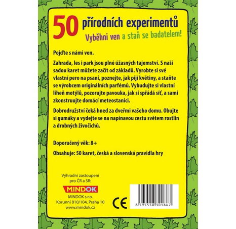 Mindok 50 přírodních experimentů