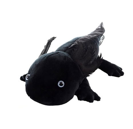 Plyš Axolotl černý 32 cm ECO-FRIENDLY