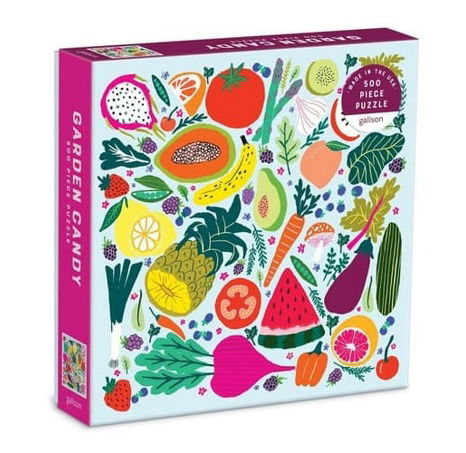 Galison Puzzle Sladká zahrada 500 dílků