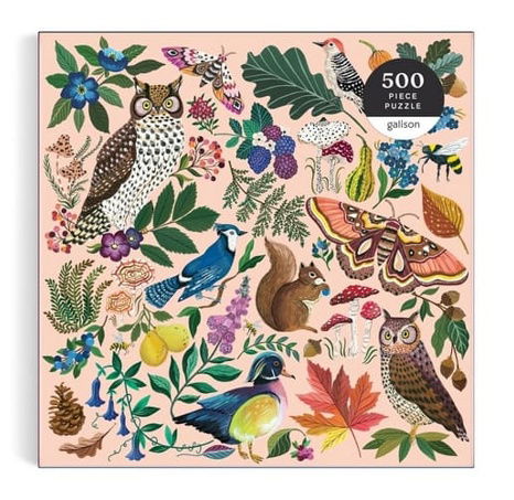 Galison Puzzle Podzimní příroda 500 dílků