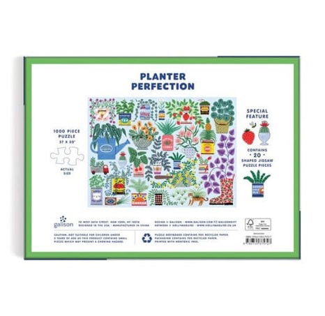 Galison Puzzle Sázení květin 1000 dílků