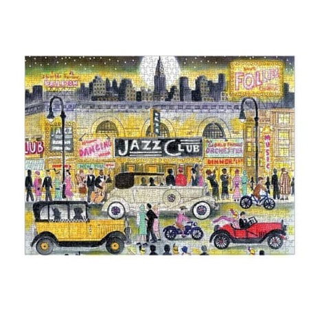 Galison Puzzle Jazzový klub 1000 dílků