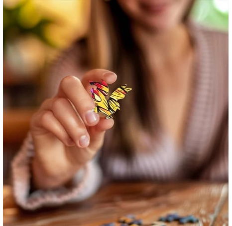 RoboTime Dřevěné puzzle Sova