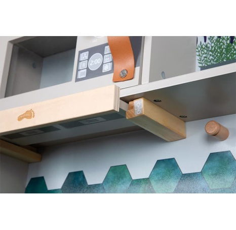 small foot Dřevěná kuchyňka Tasty šedá