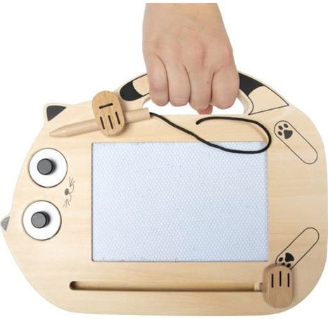 small foot Magnetická kreslící tabulka Kočka