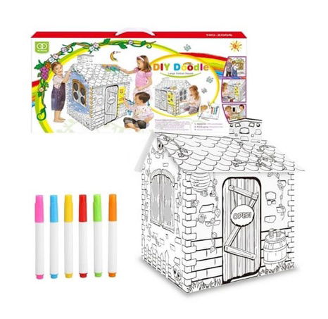 Kreativní papírový domeček