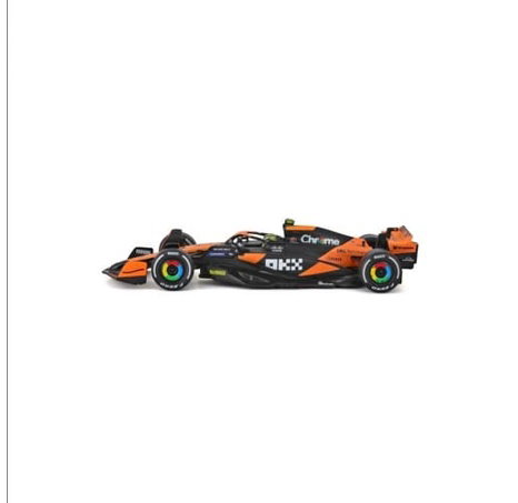 Bburago - RACE Formule F1 v dekorativním boxu, McLaren MCL38 (2024), #4 Lando Norris, 1:43