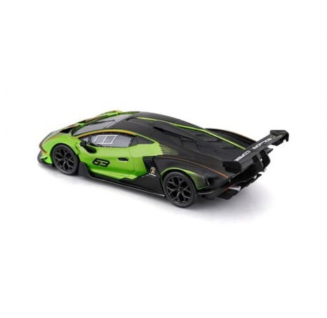 Bburago - RACE, Lamborghini Essenza SCV12, zelená metalíza-černá, 1:32