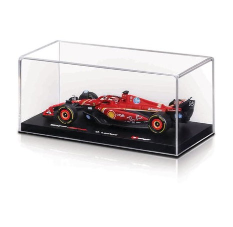 Bburago - RACE Formule F1 v dekorativním boxu, Ferrari SF-24 (2024), #16 Charles Leclerc, 1:43