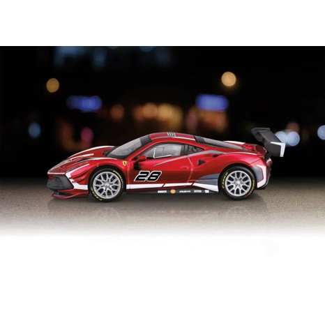 Bburago - RACING, Ferrari 488 CHALLENGE EVO 2020 v dekorativním boxu, 1:43
