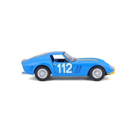 Bburago - RACING, Ferrari 250 GTO, modrá, 1:24