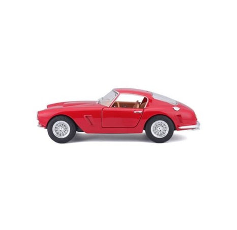 Bburago - RACE+PLAY, Ferrari 250 GT Berlinetta Passo Corto, červená, 1:24