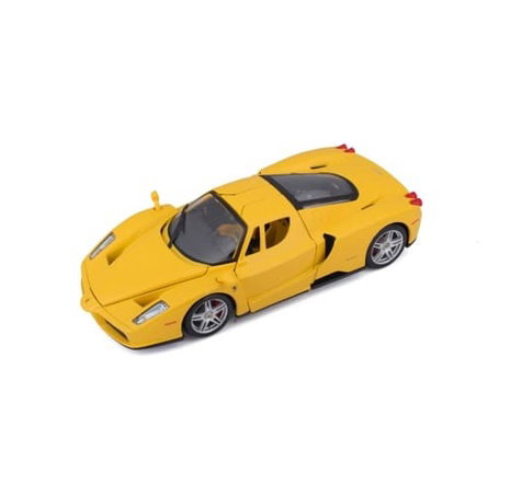 Bburago - RACE+PLAY, Enzo Ferrari, žlutá, 1:24