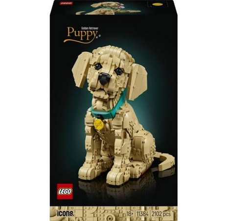 Lego Icons 11384 Štěně zlatého retrívra
