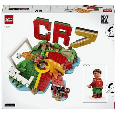 LEGO® Editions 43012 Cristiano Ronaldo – Hvězdné momenty fotbalu