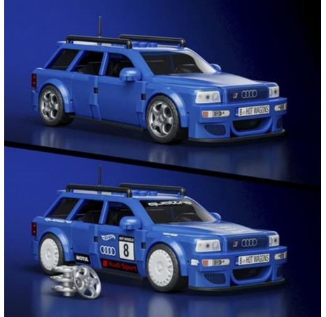 Autíčko Hot Wheels Extrémní rychlost Audi