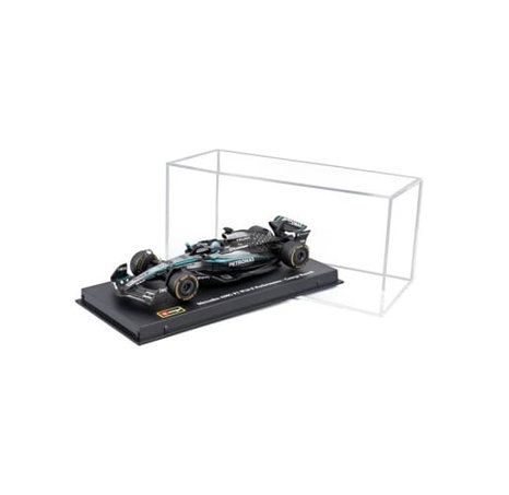 Bburago - RACE F1 v dekorativním boxu, Mercedes-AMG Petronas W16 (2025), #63 George Russell, 1:43