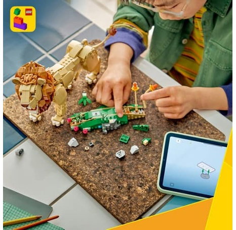 Lego 31386  Creator Divoká zvířata: Majestátní lev