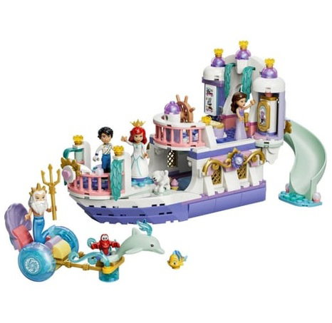 Lego 43299 Disney Arielina loď a královská svatba