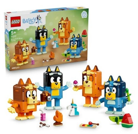 Lego 11217 Bluey a její rodinka z kostek