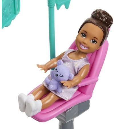 Barbie herní set povolání - zubařka blondýnka