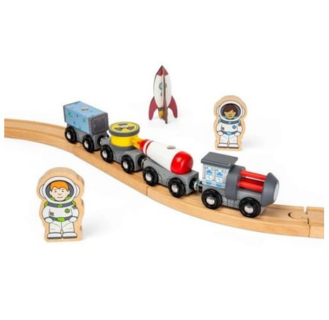 Bigjigs Rail Dřevěný vláček Vesmír