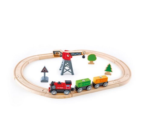 Eisenbahnstrecke mit elektrischem Motor