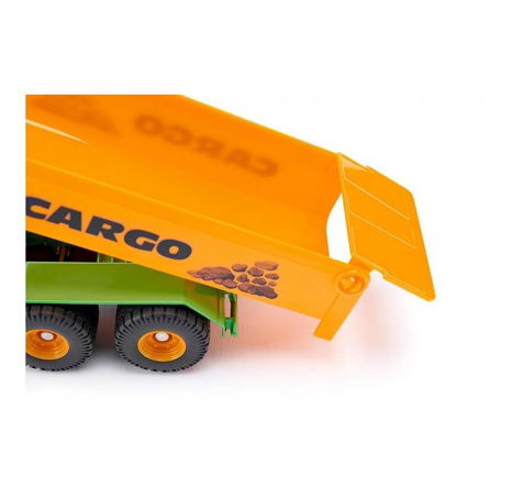 SIKU Farmer 1989 - Traktor Fendt s vyklápěcím přívěsem, 1:50