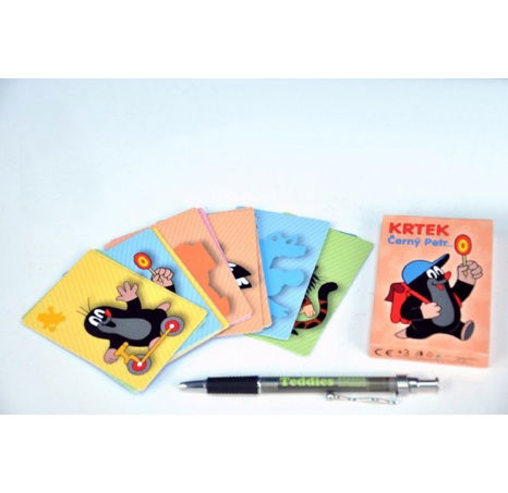 Černý Petr: Krtek - společenská hra - karty