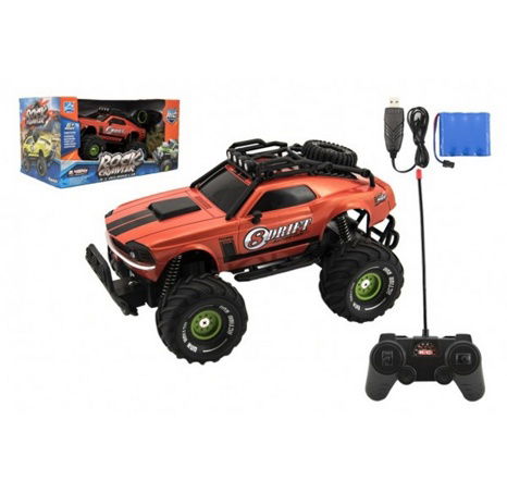 Auto RC plast 25cm OFF-ROAD 2,4GHz na baterie
