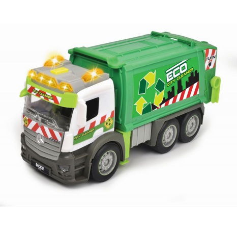 Popelářské auto Mercedes 26 cm