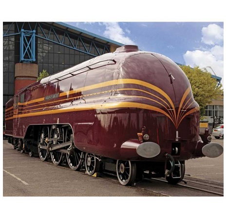 Bigjigs Rail replika lokomotivy Duchess of Hamilton+3 koleje