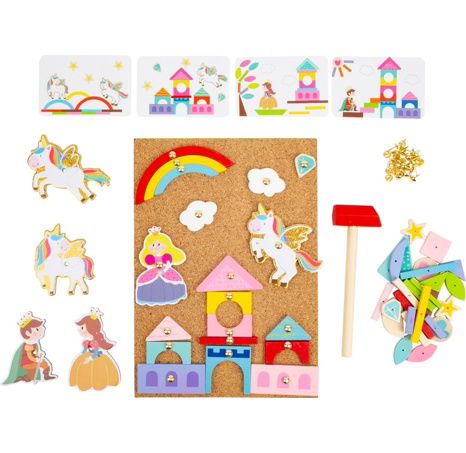 Small Foot Zatloukací hra Jednorožec