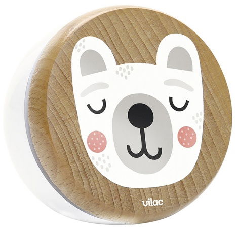 Vilac Spielzeugkiste Teddybär aus Holz