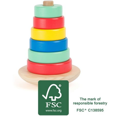 Small Foot Dřevěná věž Movere