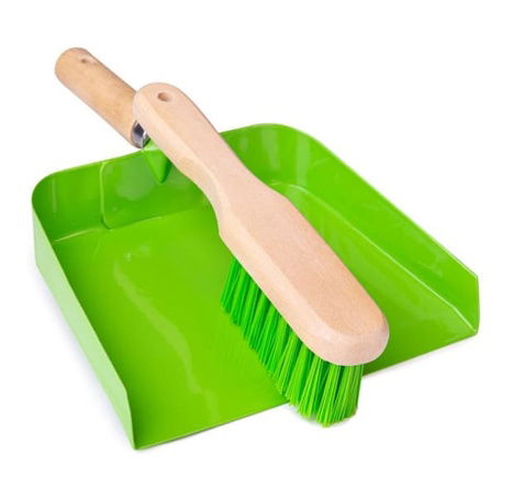 Bigjigs Toys Schaufel mit Besen