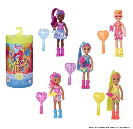 Barbie® Color Reveal™ CHELSEA NEONOVÁ BATIKA ASST