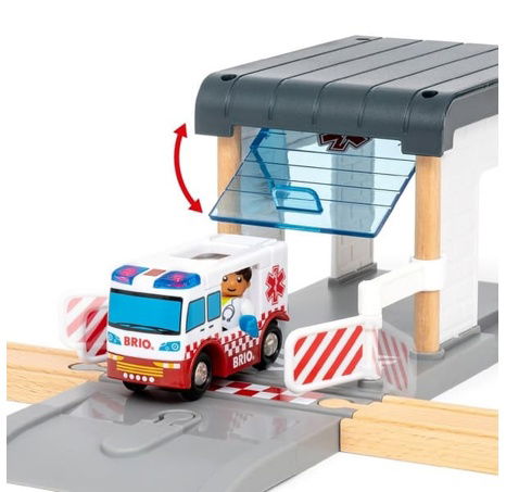 Vlaková sada záchranářského týmu