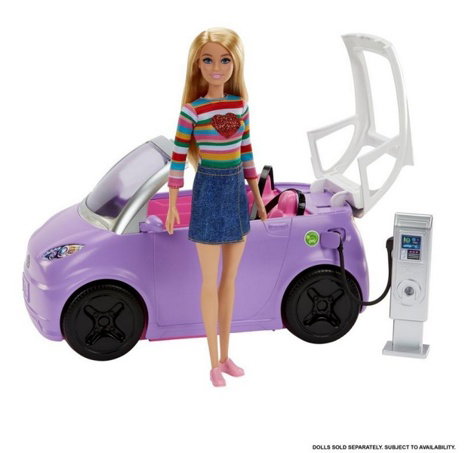 Barbie elektromobil 2v1